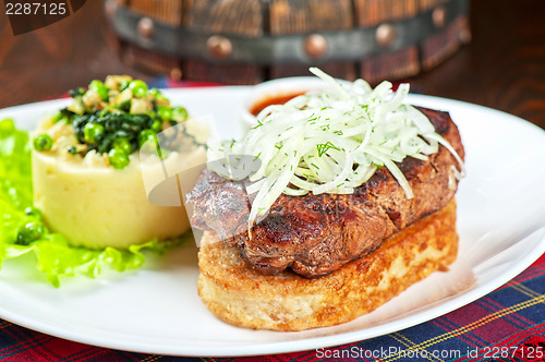 Image of Gourmet steak meat