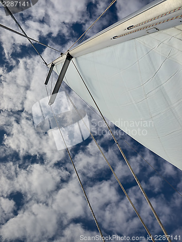 Image of Sailing with clouds