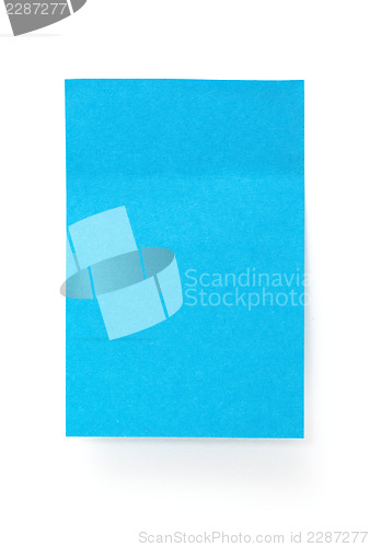 Image of Blue paper sticky stickers