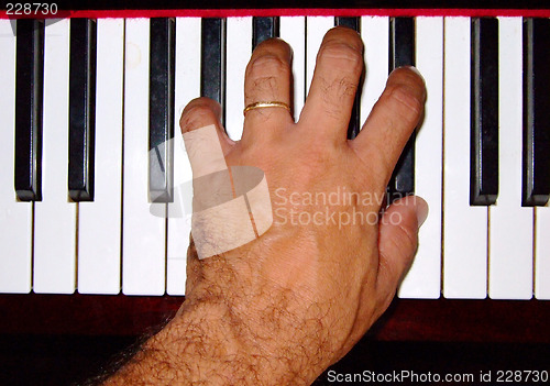 Image of Playing the piano