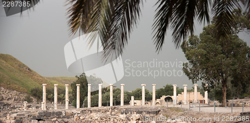 Image of Ancient ruins in Israel travel