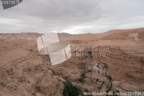 Image of Saint George monastery in judean desert