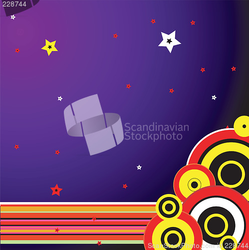 Image of purple circus