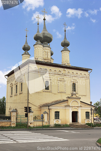 Image of Temple Smolensk Icon Mother of God. Suzdal.