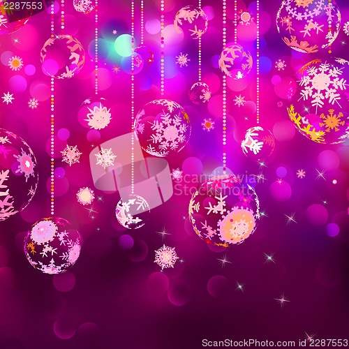 Image of Shiny greeting card in retro style. EPS 10