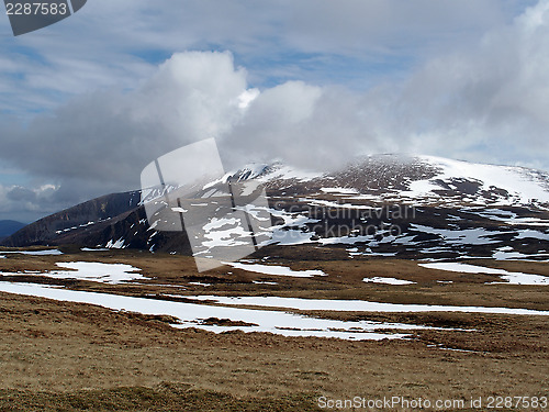Image of Cairngorms mountains, Scotland in spring