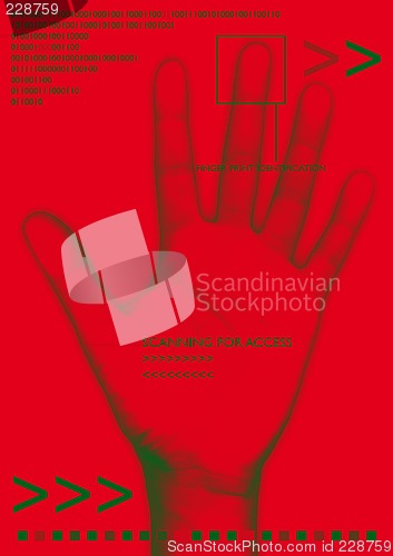 Image of scan hand