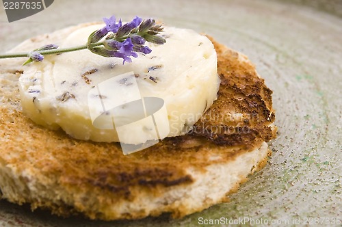 Image of Herbs butter with lavender and honey