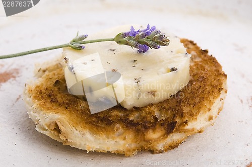 Image of Herbs butter with lavender and honey
