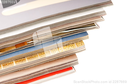 Image of stack of magazines