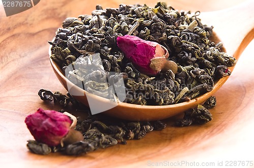 Image of Green tea whit rose