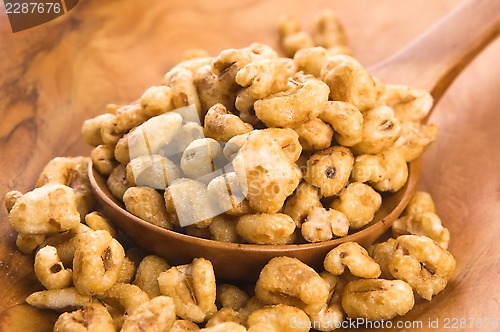 Image of Popped wheat grains