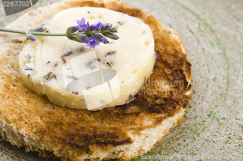 Image of Herbs butter with lavender and honey