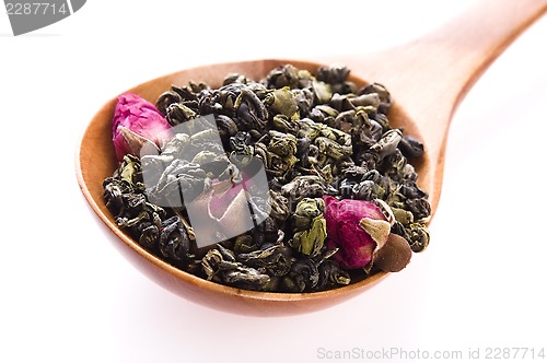 Image of Green tea whit rose