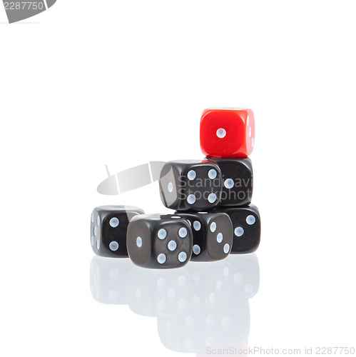 Image of Row of dice