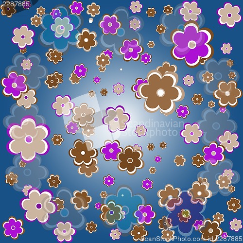 Image of Romantic Flower Background