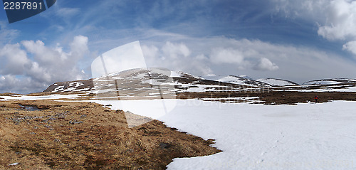 Image of Cairngorms plateau south of Braeriach, Scotland in spring