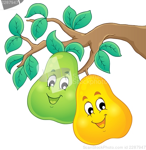 Image of Image with pear theme 1