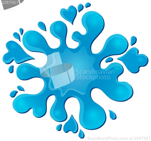 Image of Water splash theme image 4