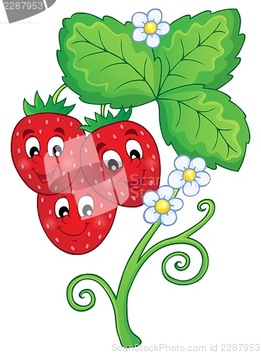 Image of Image with strawberry theme 1