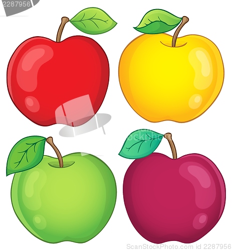 Image of Various apples collection 2