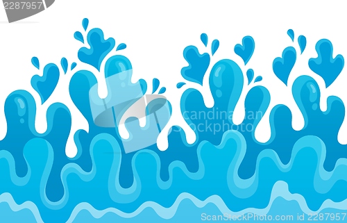 Image of Water splash theme image 3