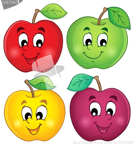 Image of Various apples collection 3