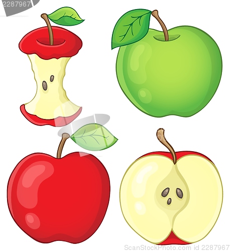 Image of Various apples collection 1
