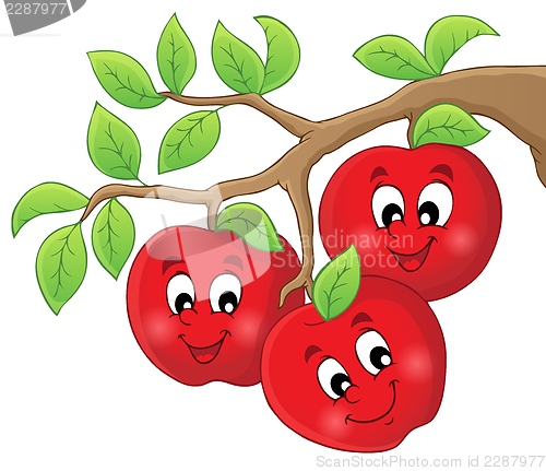 Image of Image with apples 1