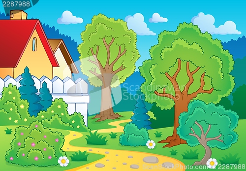 Image of Tree theme landscape 3