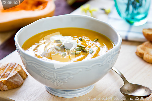 Image of Butternut squash soup