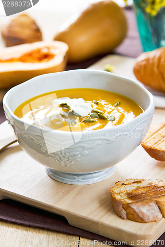 Image of Butternut squash soup