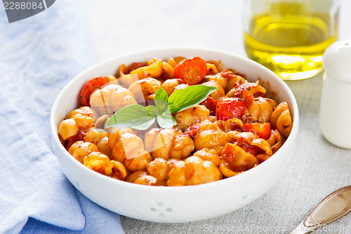 Image of Gnocchi with tomato sauce