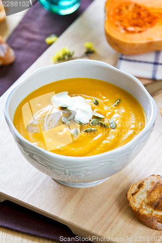 Image of Butternut squash soup