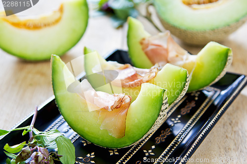 Image of Melon with Prosciutto