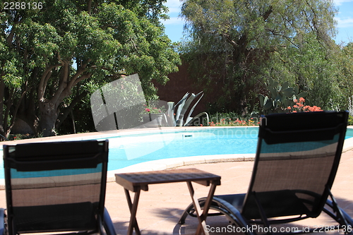 Image of Garden and pool