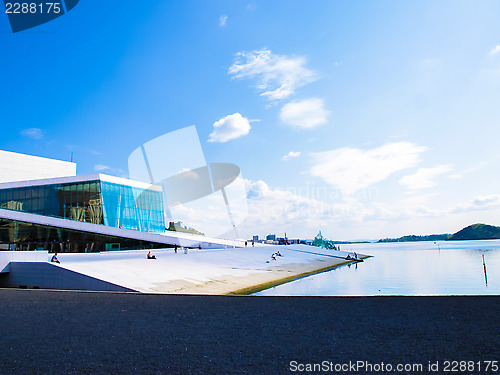 Image of Opera house Oslo, Norway