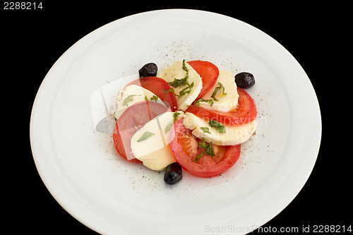 Image of Delicious caprese salad