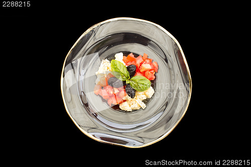 Image of Tomatoes and mozzarella tartar