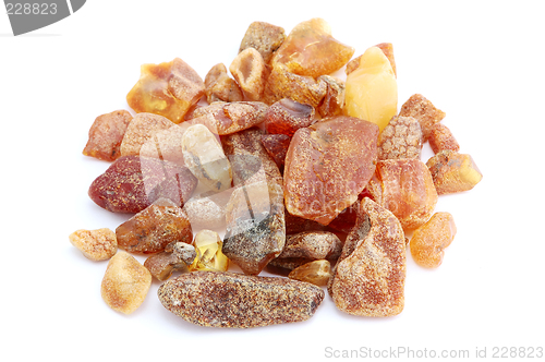 Image of heap of amber