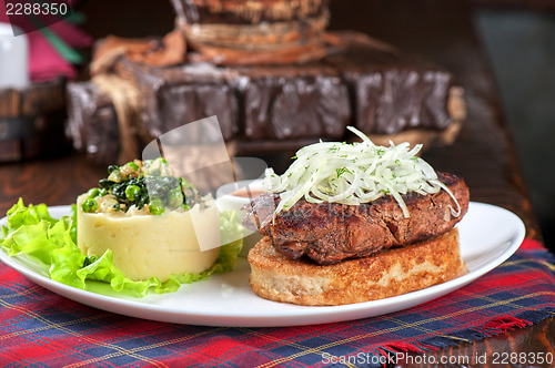 Image of Gourmet steak meat