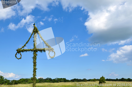 Image of Midsummer pole