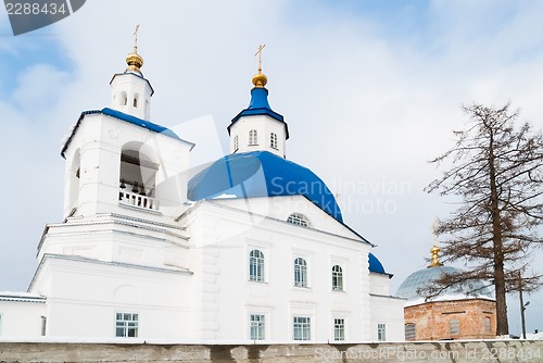 Image of John Predtechi's church. Tobolsk district. Russia