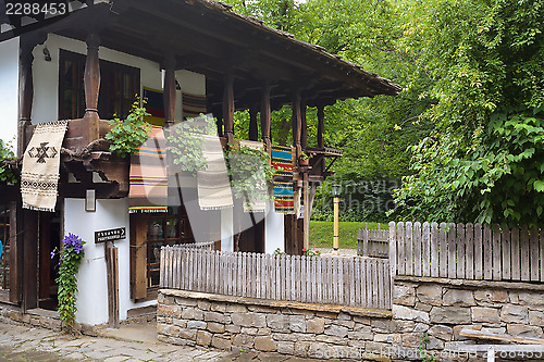 Image of View of the street in the architectural complex Etara, Bulgaria