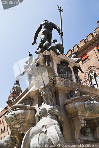 Image of Fountain of Neptune in Bologna