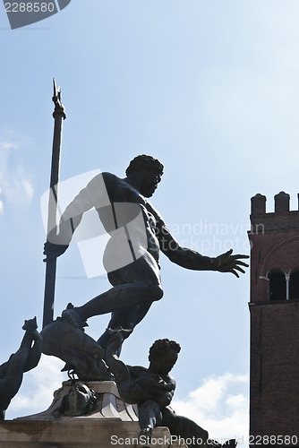 Image of Fountain of Neptune in Bologna