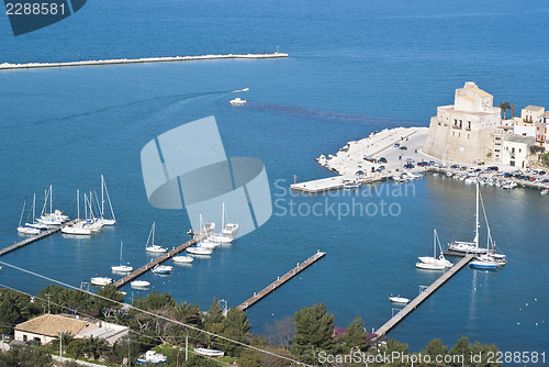 Image of The town of Castellammare del Golfo