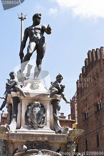 Image of Fountain of Neptune in Bologna