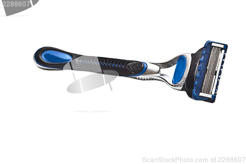 Image of shaving razor isolated 