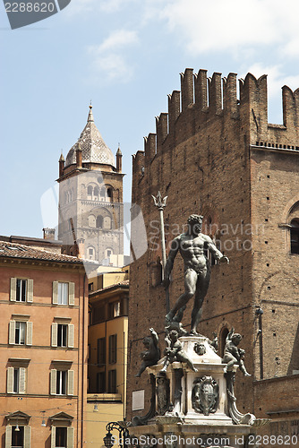 Image of Fountain of Neptune in Bologna